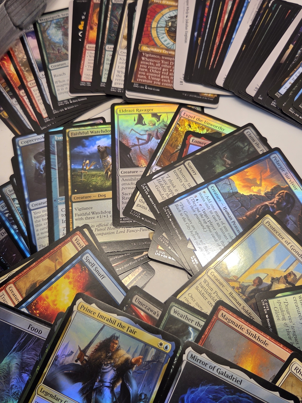 Magic The Gathering Card Lot - Multicolor Collectible Playing Cards 4lbs. Plus
